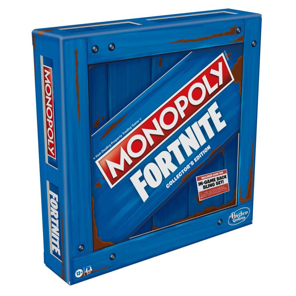 Monopoly Flip Edition: Fortnite Board Game, Monopoly Game Inspired by  Fortnite, Ages 13+ - Monopoly