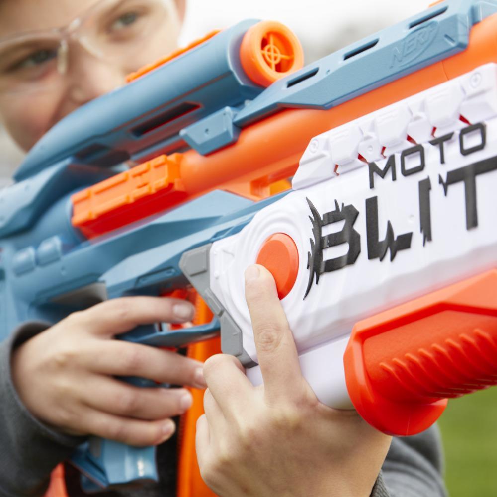 Nerf Elite 2.0 Moto Blitz Foam Dart Toy Gun Hasbro Kids Blaster