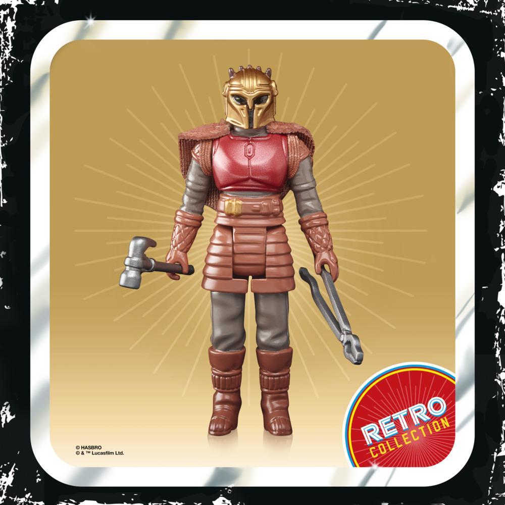 Star Wars Retro Collection The Armorer Toy 3.75-Inch-Scale Star Wars: The  Mandalorian Collectible Action Figure