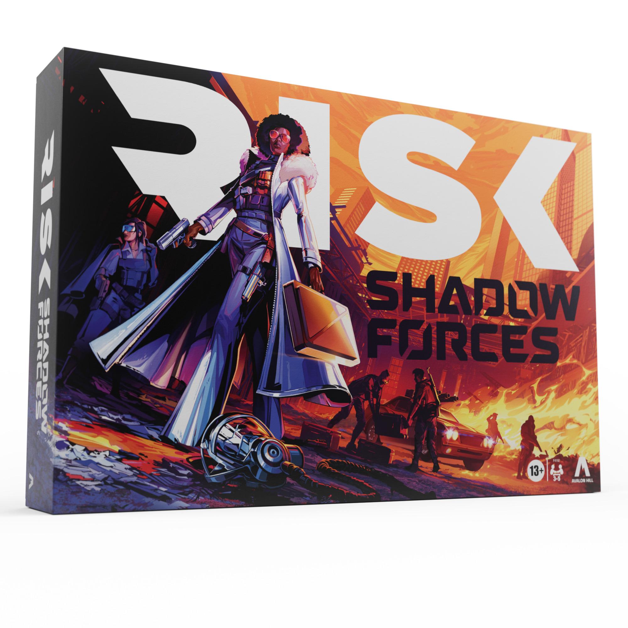 Risk Shadow Forces Strategy Game, Board Game, Board Game for Adults Family Ages For 3-5 Avalon Hill - Avalon Hill