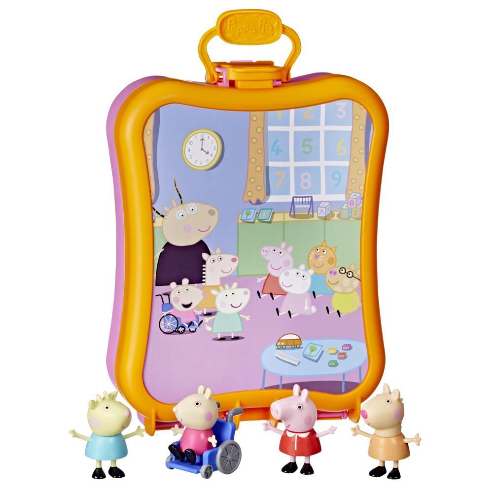 Peppa Pig Peppa's Club Friends Case Preschool Toy, Includes 4 Figures ...