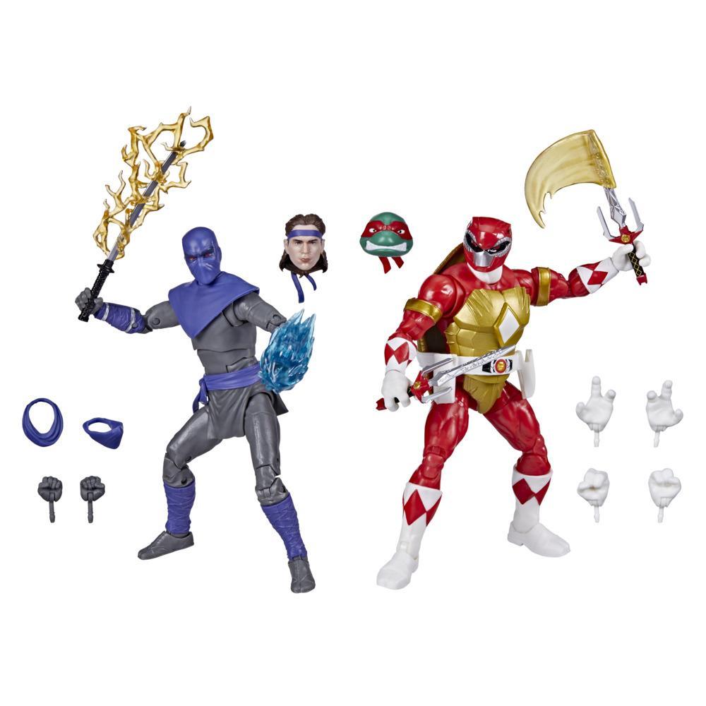 Power Rangers X Teenage Mutant Ninja Turtles Lightning Collection Morphed  Raphael and Foot Soldier Tommy - Power Rangers