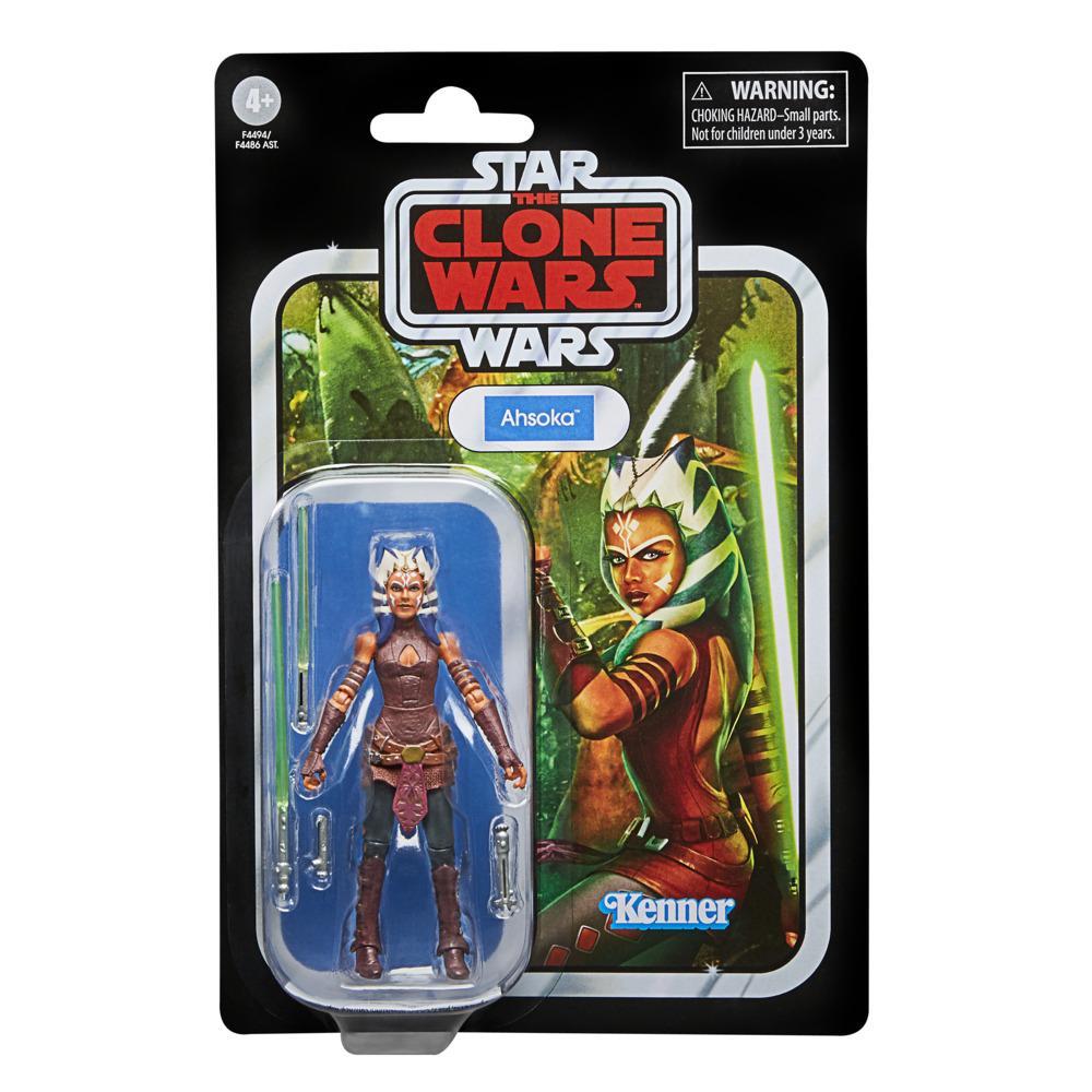 Star Wars The Vintage Collection Ahsoka Toy VC102, 3.75-Inch-Scale Star Wars:  The Clone Wars Action Figure Kids 4 and Up - Star Wars
