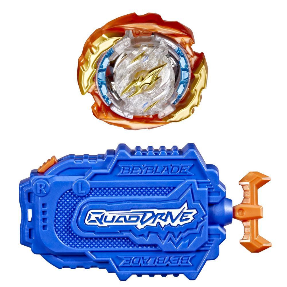 Beyblade Burst QuadDrive Cyclone Fury String Launcher Set -- Battle Game  Set with String Launcher and Battling Top Toy - Beyblade