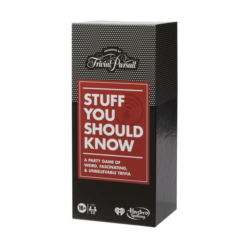 Trivial Pursuit Game Stuff You Should Know Edition Inspired By The Stuff You The Should Know Podcast Hasbro Games