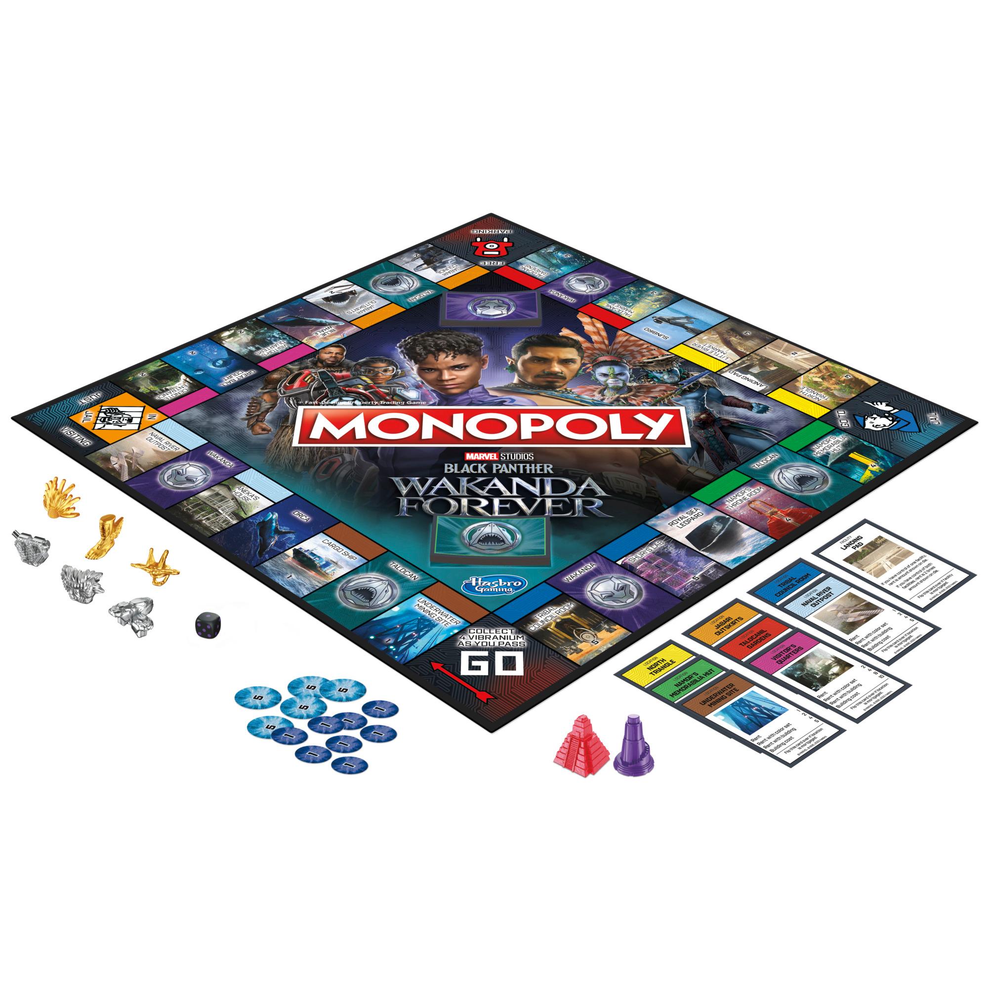 Black Panther Wakanda Forever Monopoly – Little shop of nerdy goods