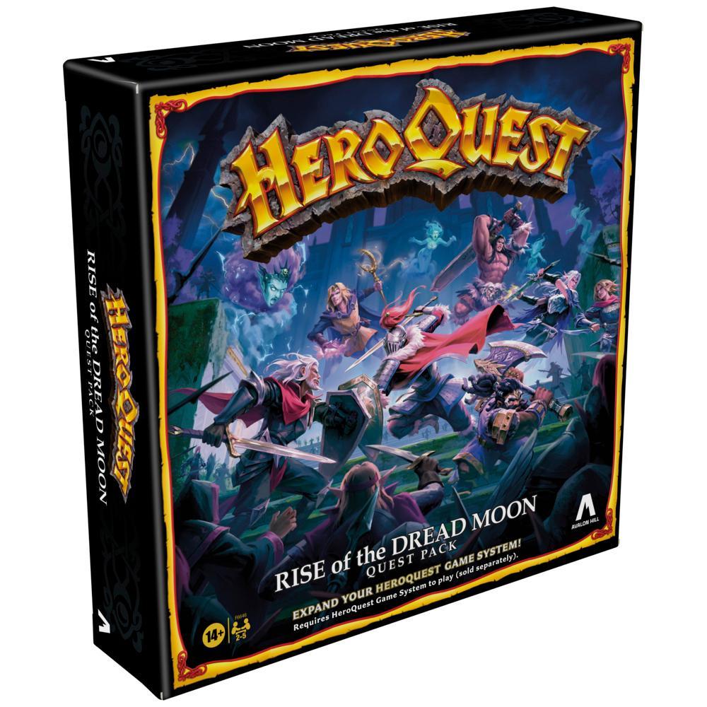 Hasbro Gaming Avalon Hill HeroQuest Game System Tabletop Board  Game,Immersive Fantasy Dungeon Crawler Adventure Game for Ages 14 and  Up,2-5 Players