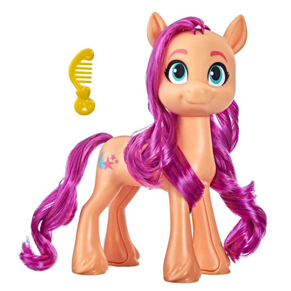 My little pony orange with pink hair