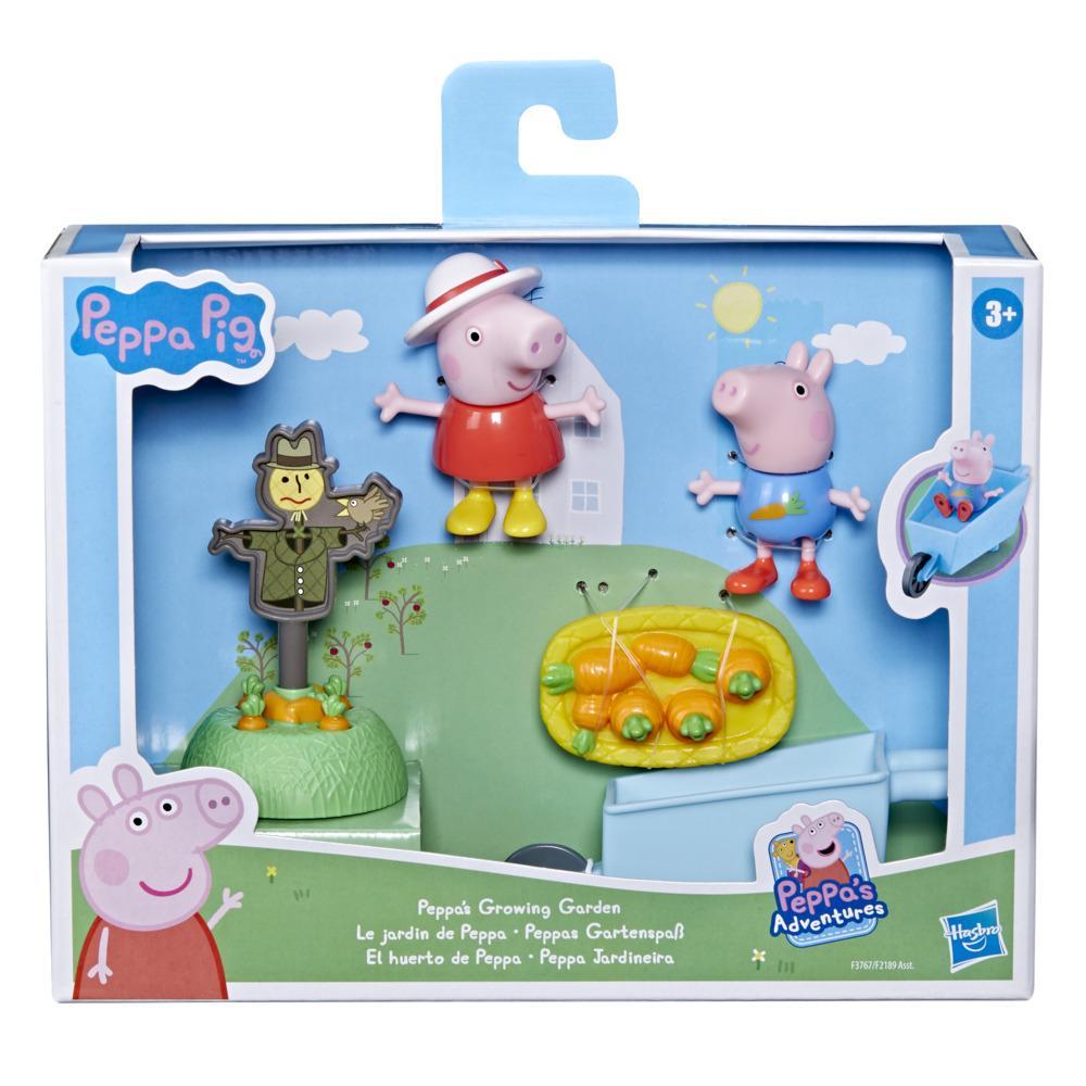 Peppa Pig Peppa's Adventures Peppa's Growing Garden Preschool Toy, with 2  Figures and 3 Accessories, for Ages 3 and Up - Peppa Pig