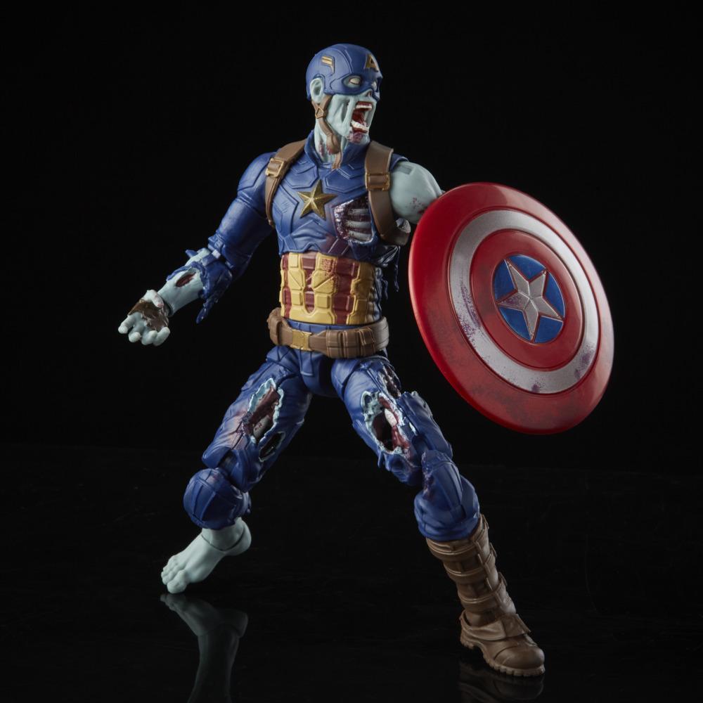Marvel Legends Series 6-inch Scale Action Figure Toy Zombie Captain ...