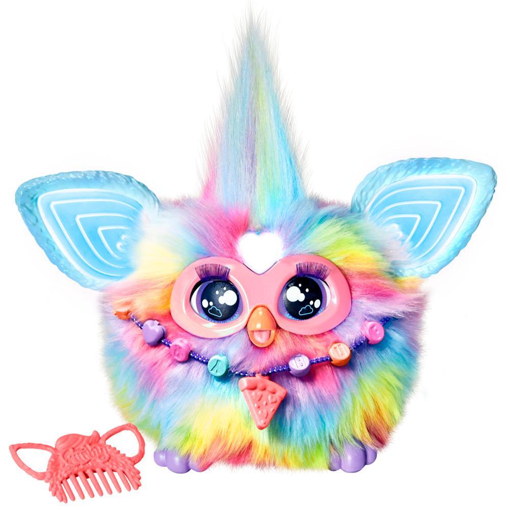 Furby Furblets Pix-Elle Gamer Mini Electronic Plush Toy for Girls & Boys 6+  - Furby
