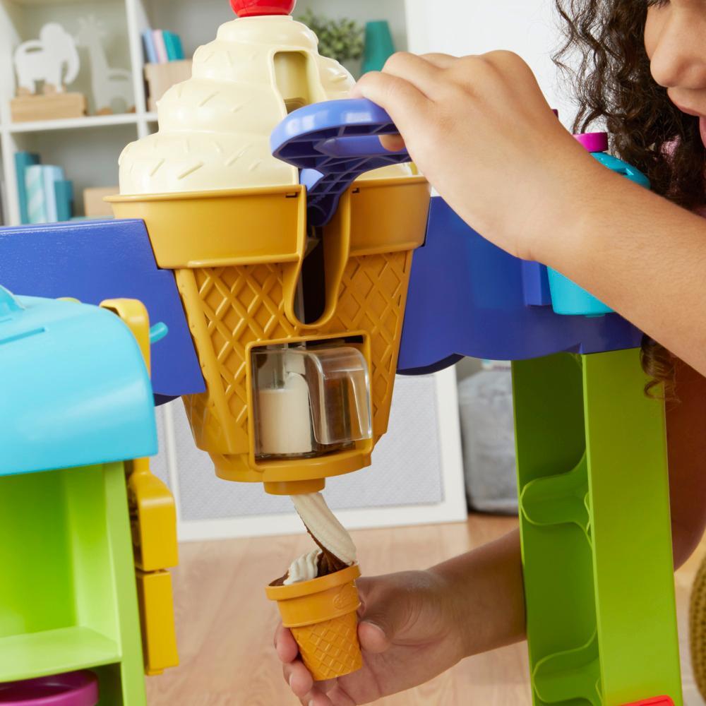 Ice Cream Toy Play Store For Kids, Cash Register Toy Ice Cream Counter  Playset With Ice Cream Maker Machine, Pretend Play Kitchen Accessories Play  Food, Best Gift For Girl & Boy 