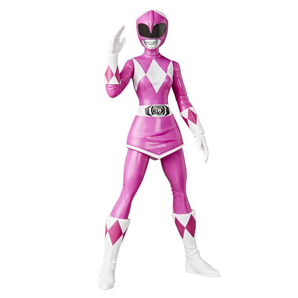 Power Rangers Mighty Morphin Pink Ranger Figure 9.5-inch Scale Action ...