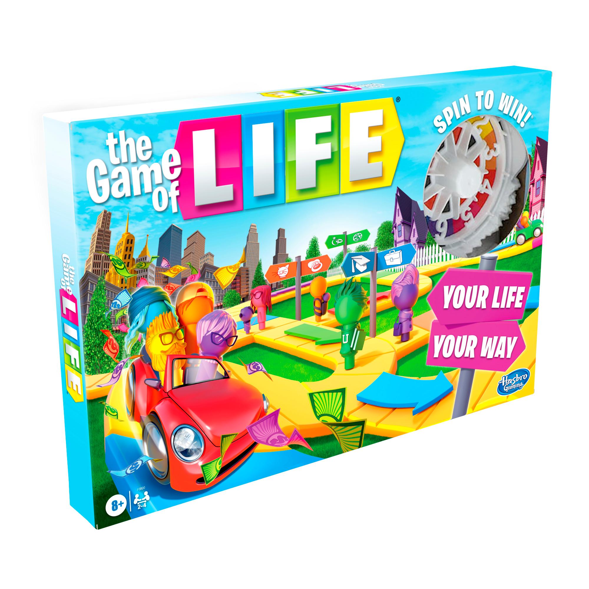 The Game of Life Game, Family Board Game for 2 to 4 Players, for Kids