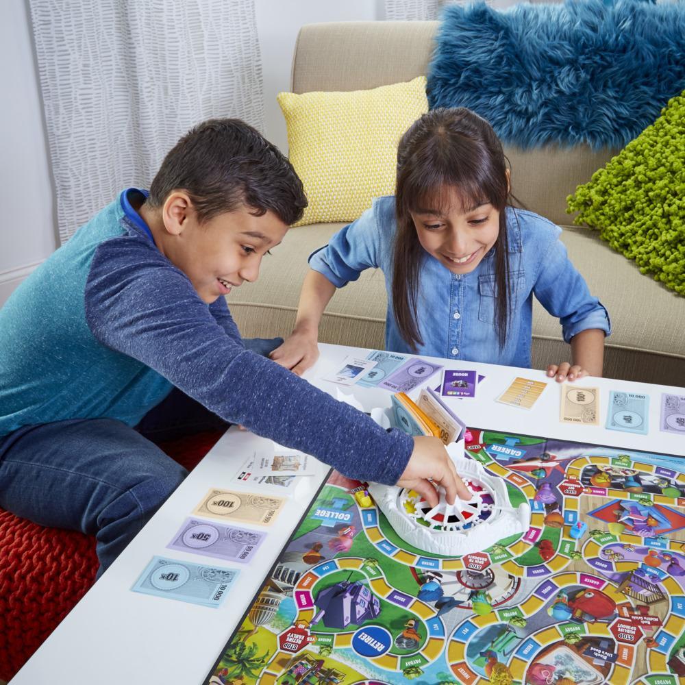 The Game of Life, Giant Edition Board Game for Kids Ages 8 and up