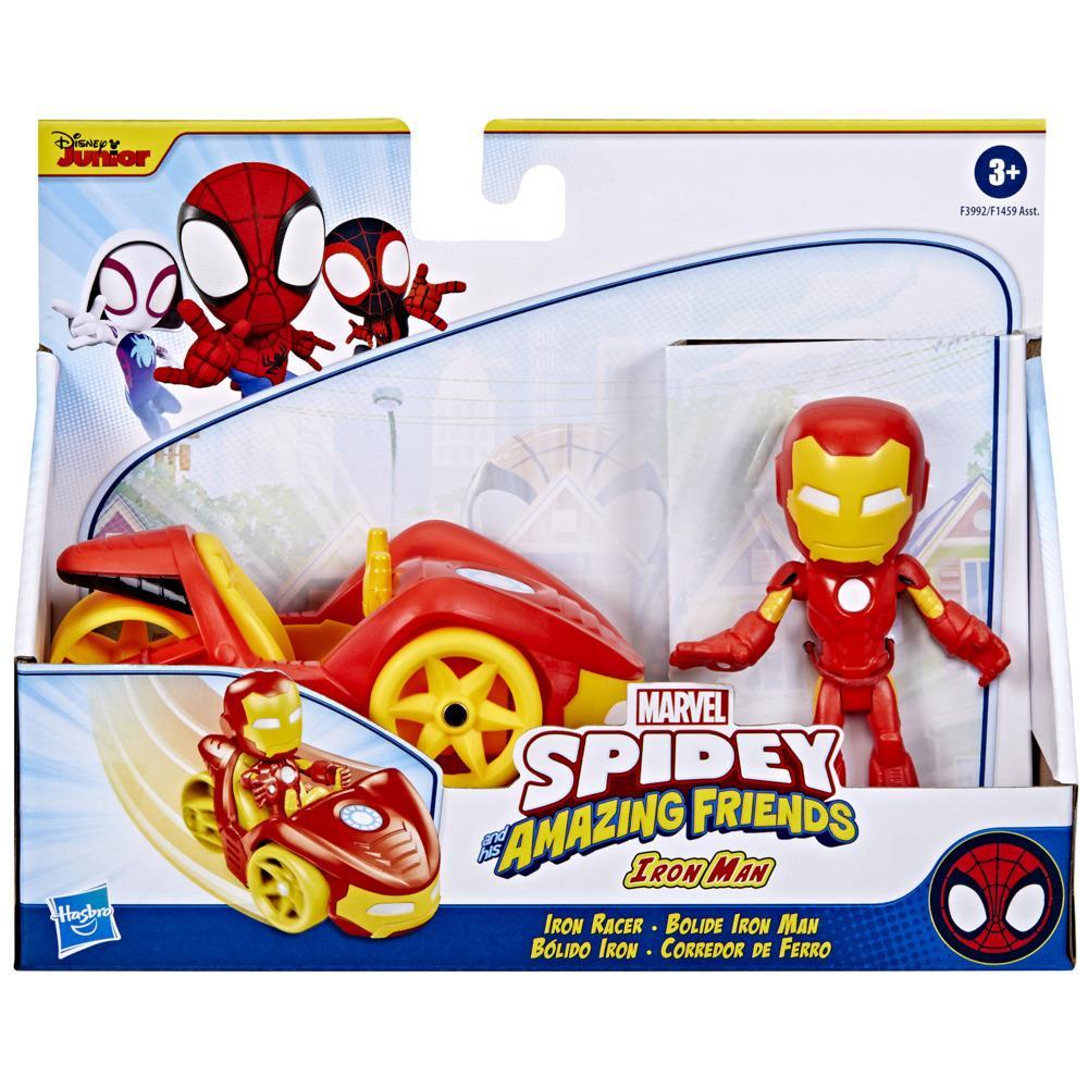 Spidey y su Superequipo - Figura Iron Man, Peppa Pig. Cat 54
