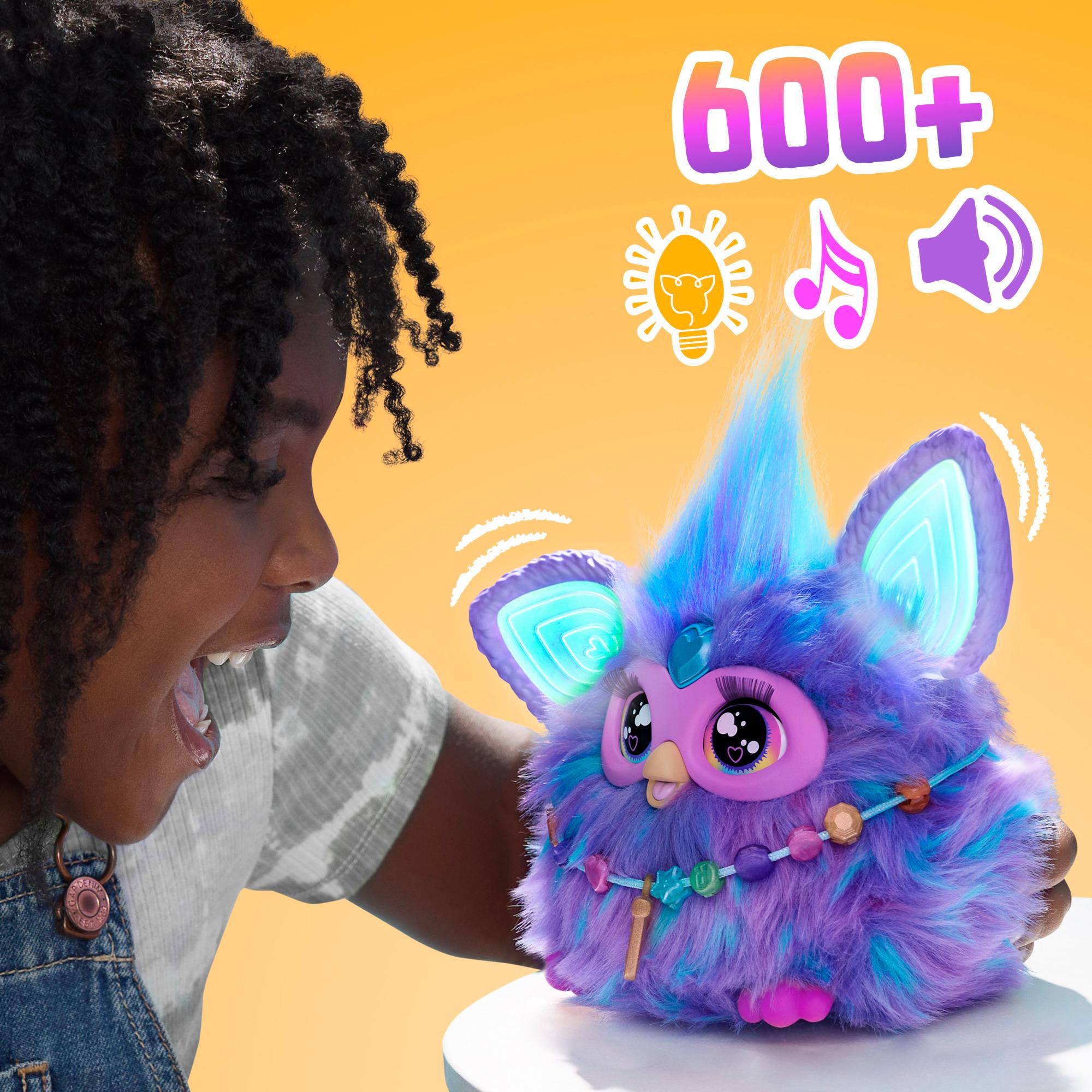 Jeu Peluche Corail Furby Jouet Interactif Jouet pour Enfants