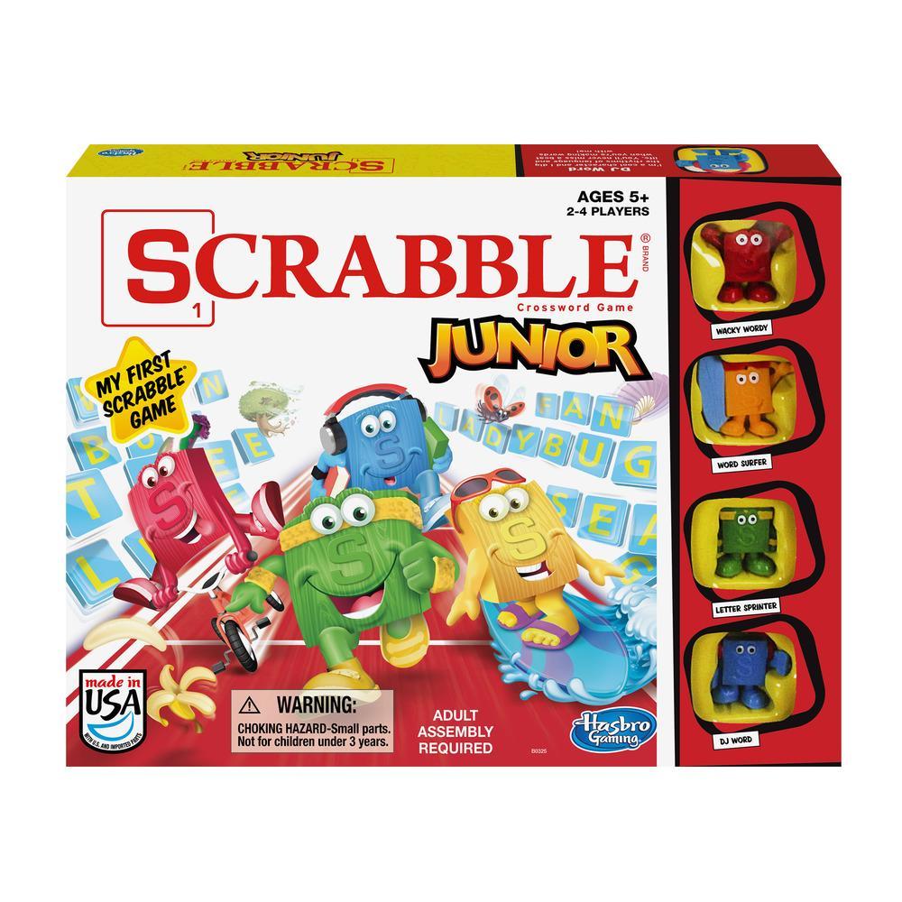 Scrabble Junior - Jeu Habourdin 1989 - jouets rétro jeux de société  figurines et objets vintage