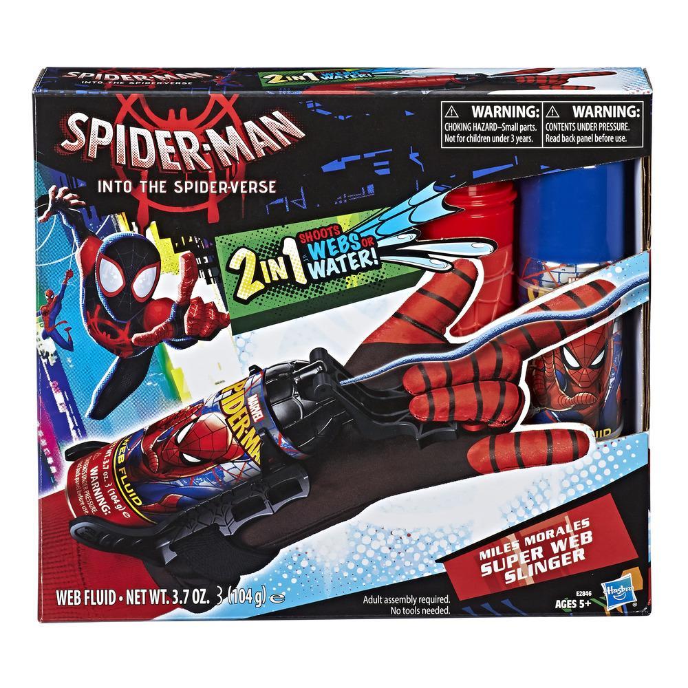 Spider-Man: Into the Spider-Verse - Super lance-toiles de Miles Morales  Règles & Instructions du fabricant - Hasbro