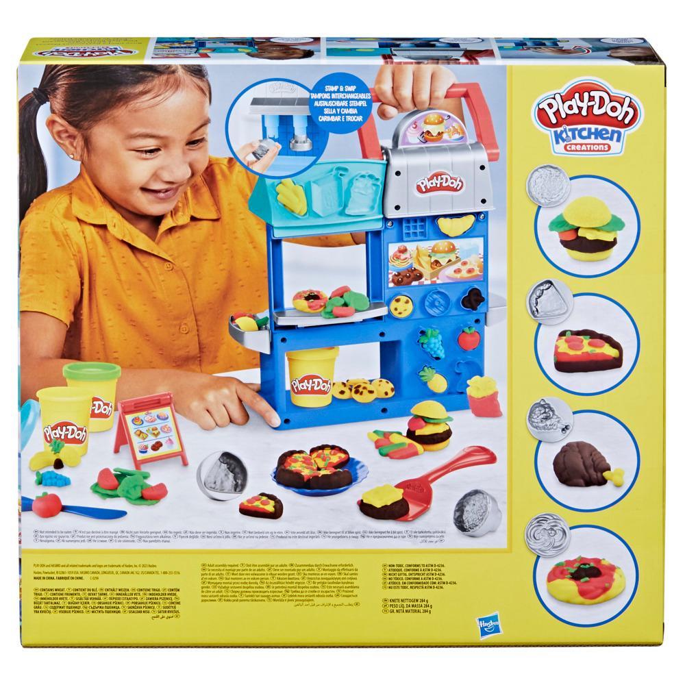 PLAY-DOH Kit du petit chef cuisinier, pâte à modeler, 14 accessoires de  cuisine, jouets préscolaires - Cdiscount Jeux - Jouets