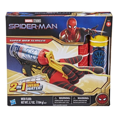 Marvel Spider-Man Far From Home – Lance-toiles cycloniques Spider Man avec  toile liquide - Jouet Spider-Man : : Jeux et Jouets