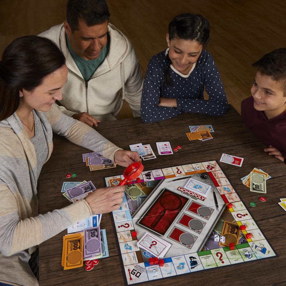 Monopoly Faux billets, jeu de plateau pour la famille et les enfants, à  partir de 8 ans, inclut décodeur de M. Monopoly, jeu pour 2 à 6 joueurs À  partir de 8 ans 
