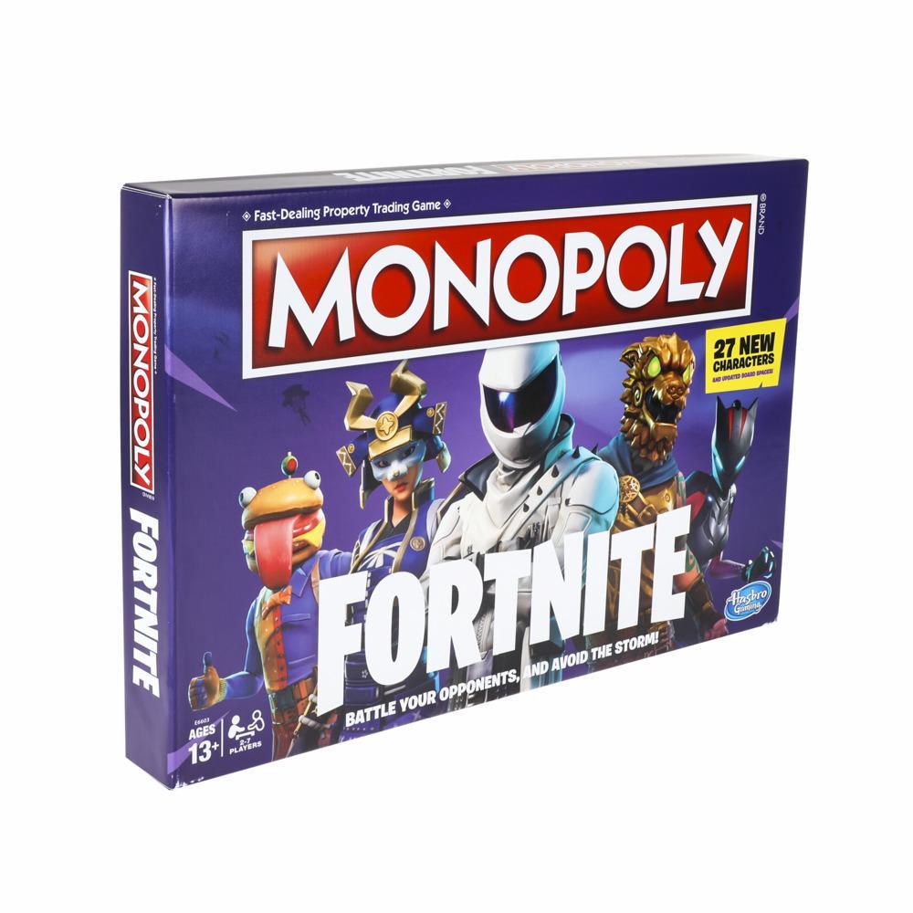 Monopoly : édition Fortnite, jeu de plateau inspiré du jeu vidéo Fortnite -  Monopoly