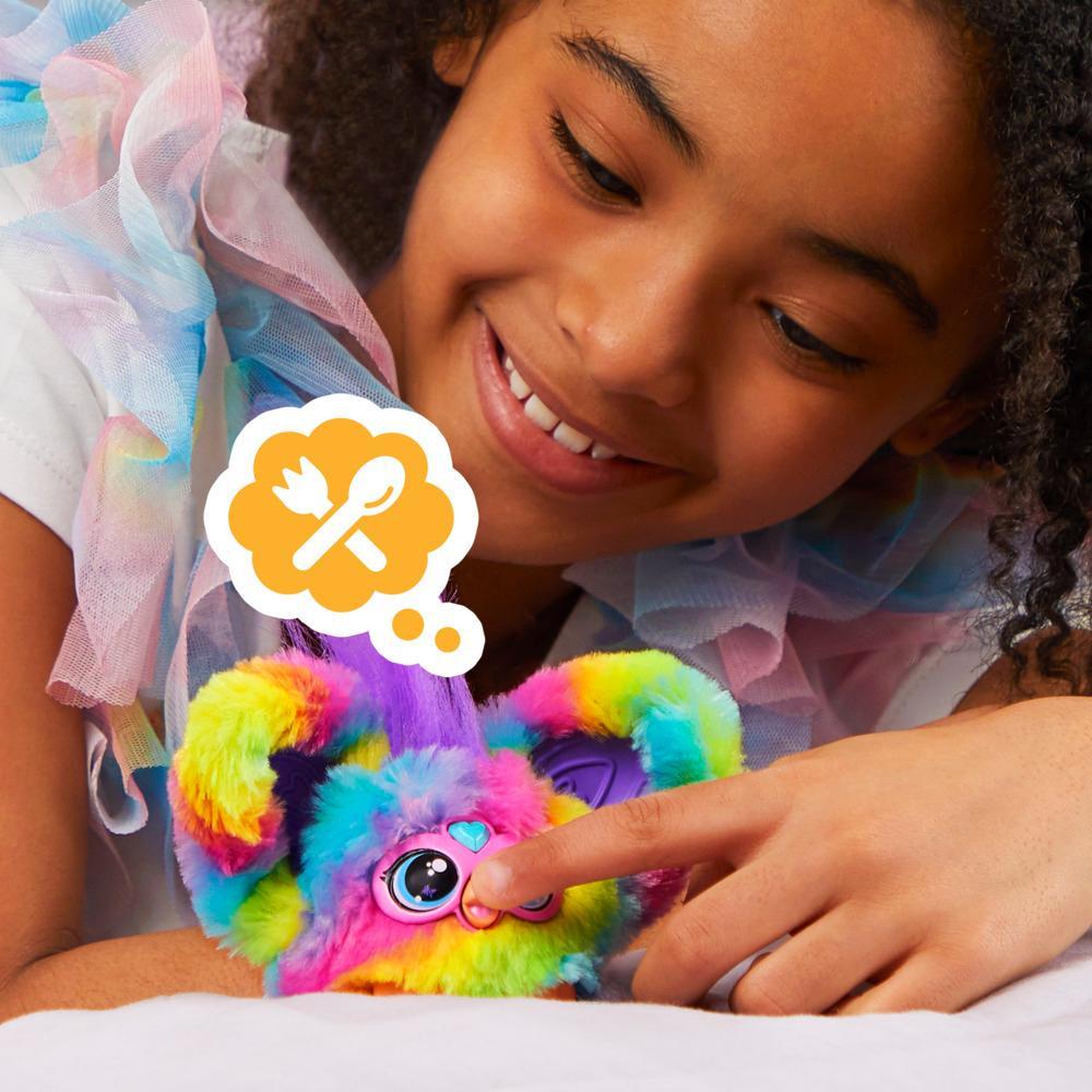 Furby corail, 15 accessoires, peluche interactive pour filles et garçons,  animatronique activé par la voix, à partir de 6 ans