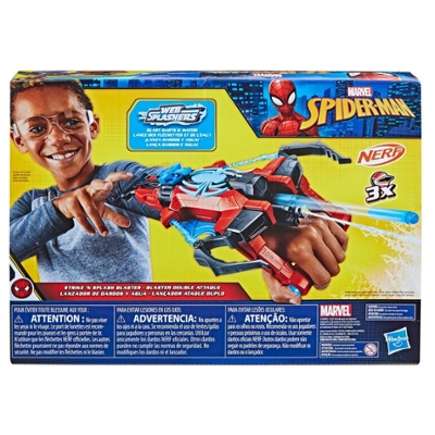 Figurine Spider-Man Véhicule Araignée de combat - Lance de l'eau et des  projectiles - Dès 4 ans - HASBRO, Marvel