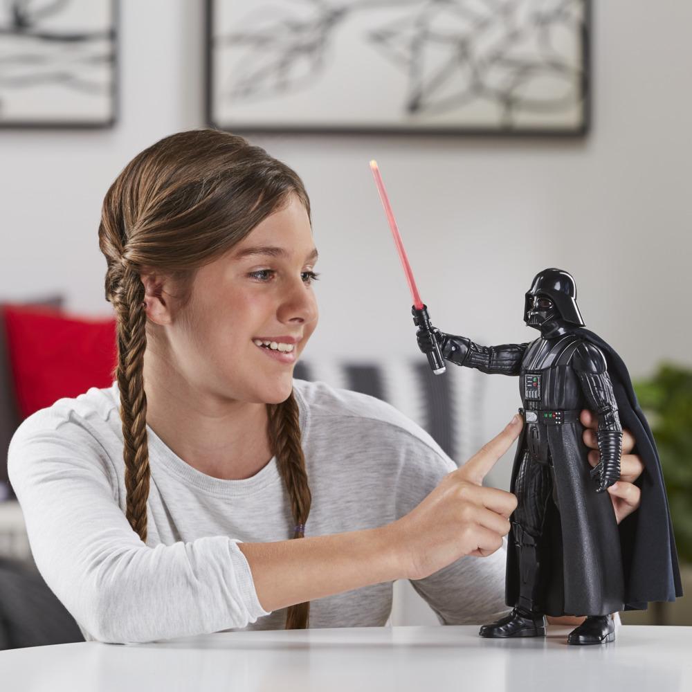 Star Wars Galactic Action Dark Vador, Figurine électronique de 30 cm, Jouet  pour Enfants, dès 4 Ans