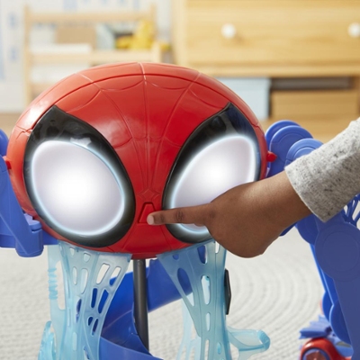 Super arachno-moto et figurine articulée avec ailes Marvel Spider-Man, 6  po, paq. 1, 4 ans et plus