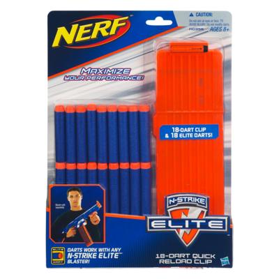 B.C. Scenario Vertrouwelijk Nerf|NERF Elite 18 Darts Clip