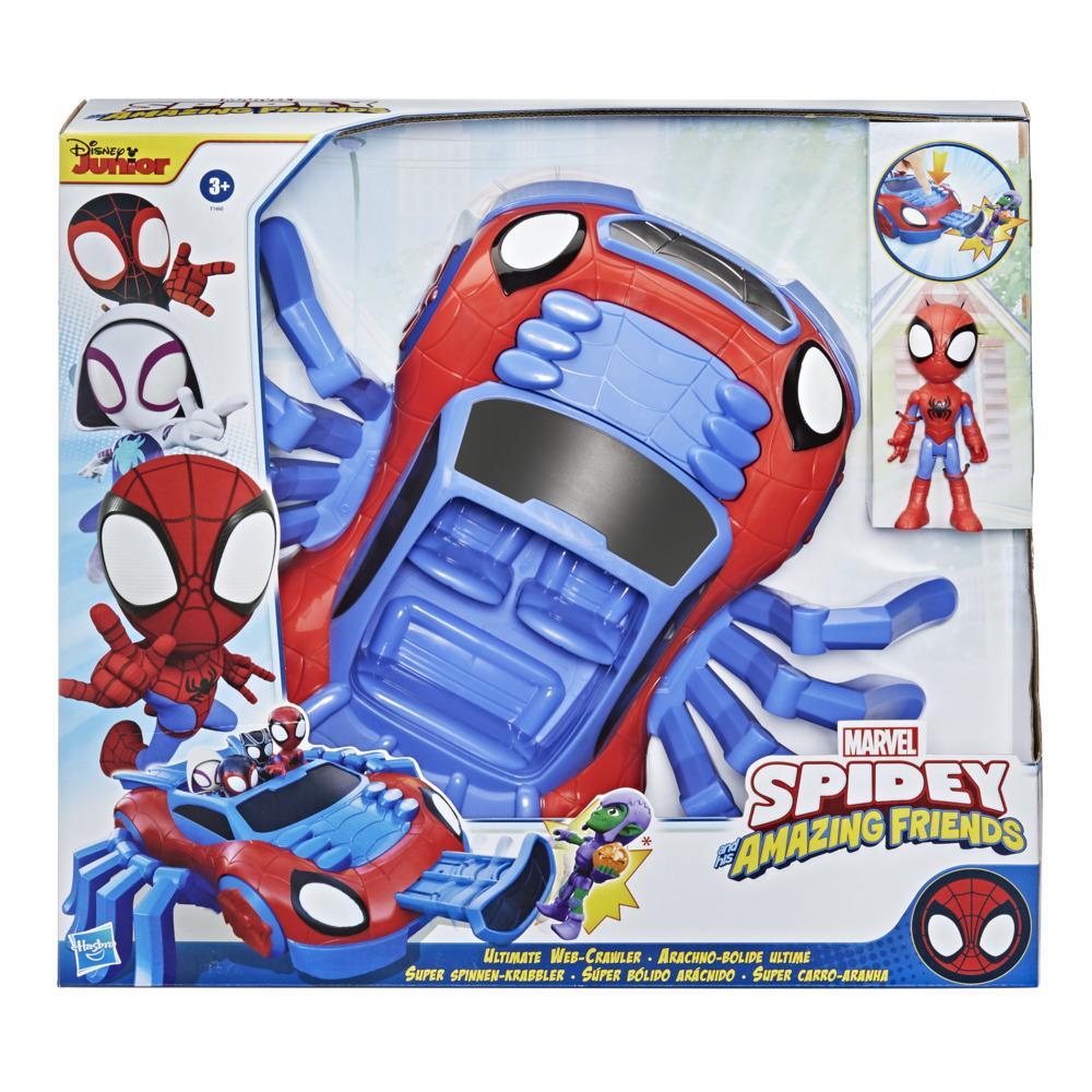 Veículos e pistas : Spidey & Friends Carro Homem-Aranha com Luz e Som