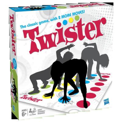 Hasbro Gaming Jogo Gaming Twister Novo com o menor preço - Compra Fácil