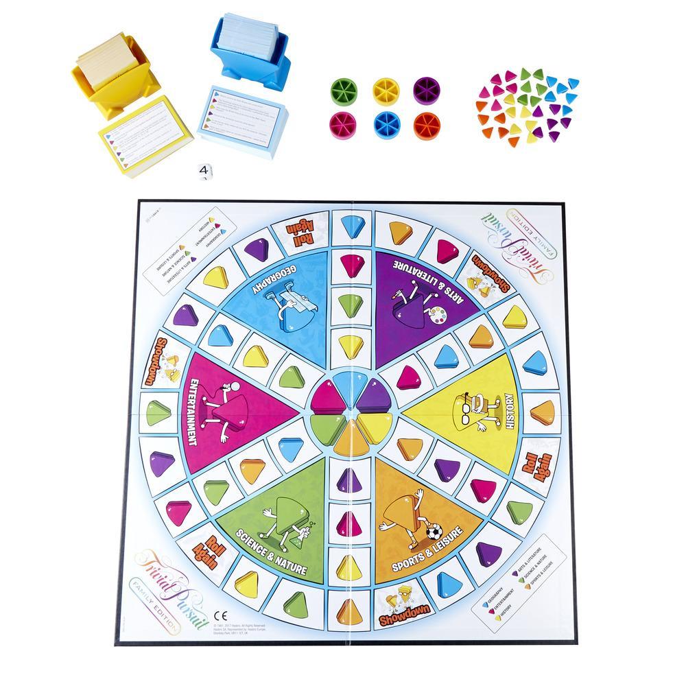 TRIVIAL PURSUIT FAMILY EDITION - Hasbro Games